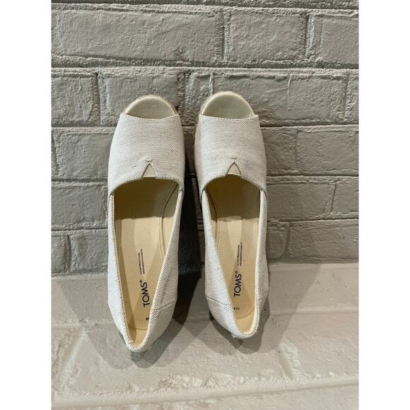 TOMS Michelle Wedge Pump NWOT 11 - Picture 6 of 9